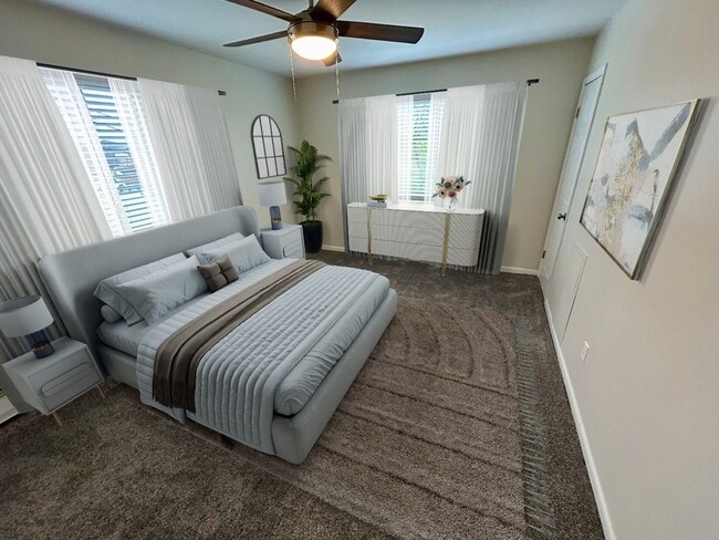 2BR, 1BA - 850 SF 1st Bedroom