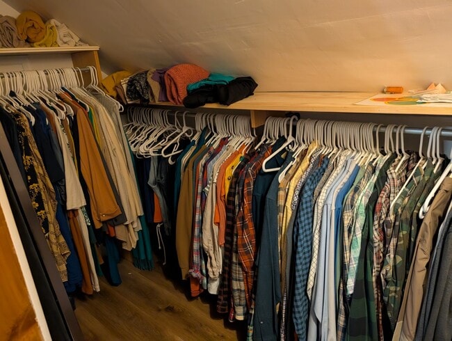 walk in closet - 312 Wood St