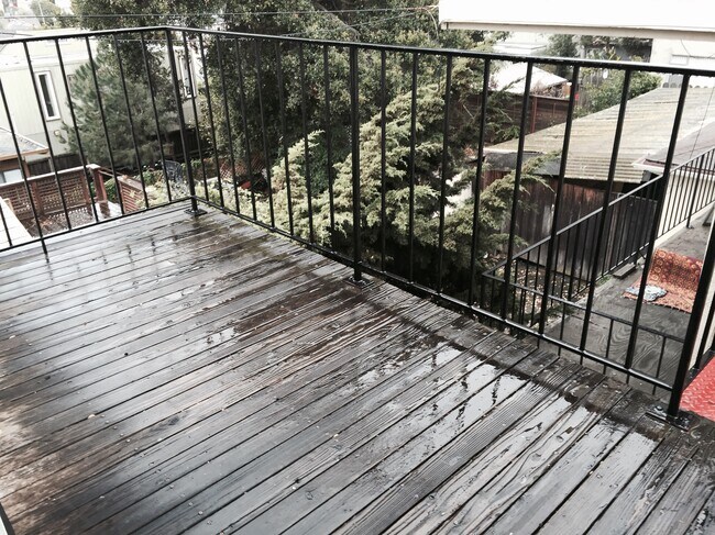 Private deck - 65 Garland Ave Unit A