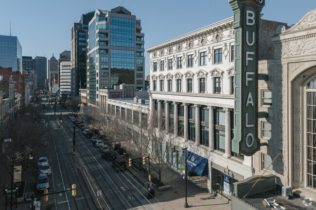 Building Exterior - Main Street - Theater Place Apartments