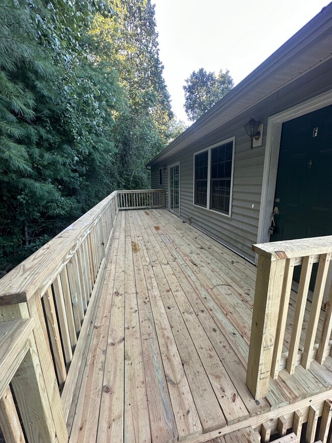 Private Deck - 296 Gap Creek Rd Unit F