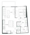 A2.2: 1bed 1bath