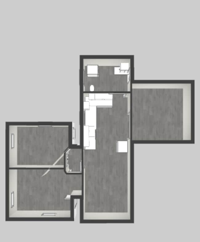 Floor plan - 2912 Delille St Unidad Delille ADU