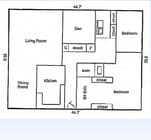 3BR/2BA