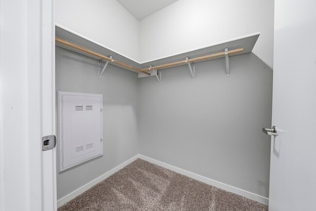 Maximize your storage potential with spacious walk-in closets at North Highlands Apartments. Tailored for convenience and style, these closets are perfect for all your belongings. Explore your new home today and elevate your lifestyle! - North Highlands Apartments and Villas