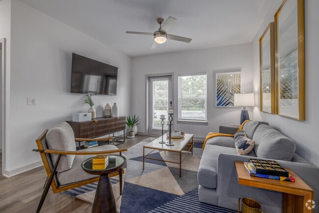 2BR, 2BA - 1,164SF - Living Room - Preserve at Flagler Beach