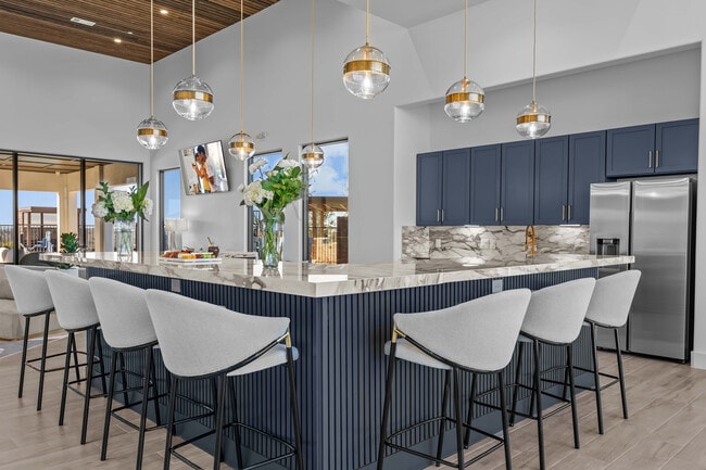 Toll Brothers Kitchen Island With Seating For Four ElevatED