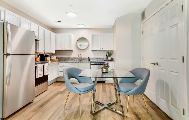Newly Renovated Kitchen at Oak Pointe Apartments in Burlington, NC