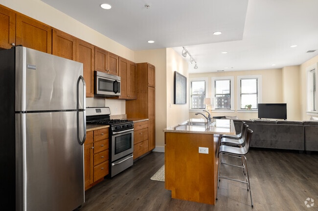 2BR, 2BA - 1,530SF - The Crawford - The Laurel Apartments