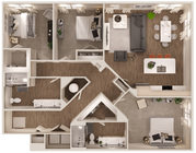 C1A floor plan The Leo LoSo