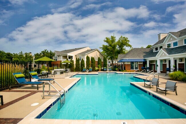 Resort-style pool and expansive sundeck