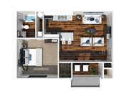 1 Bedroom 1 Bathroom