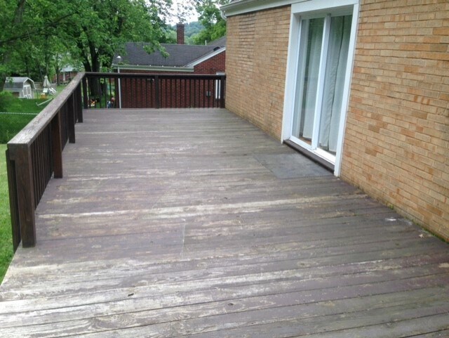 Back deck - 8274 Elaine Dr