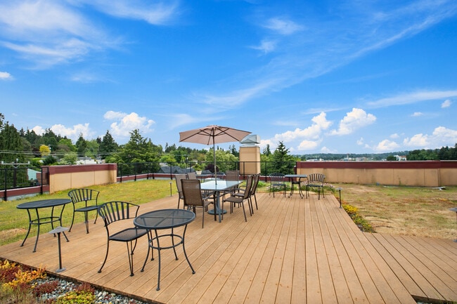 SHAG Victoria Park Senior Living Rooftop Deck