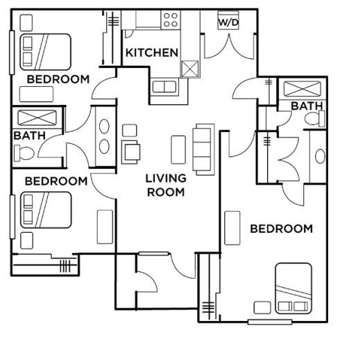 Photo - 2900 Apartments