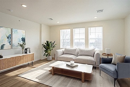 New Construction Living Area