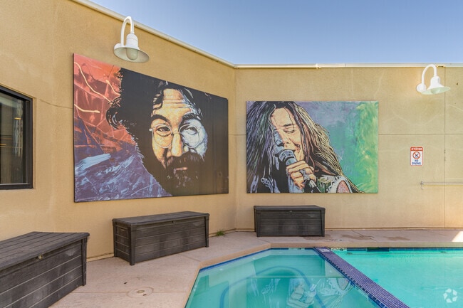 Pool - Palazzo Senior Apartments - 55+ Active Adult Apartments