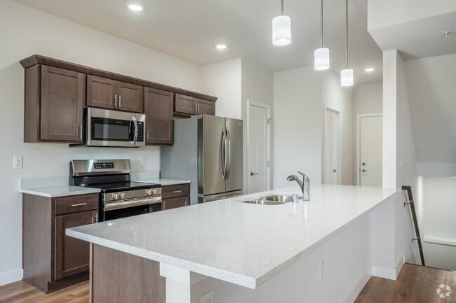 3BR, 3BA (RL) - 2,000SF - Kitchen - The Townhomes at Hartung Fields