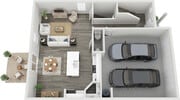 The Sutton w/ Basement floor plan SkyMor Geneva