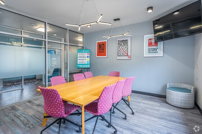 Shared and Private Study Areas