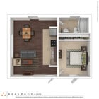 Phillips Luxury Apartments 1B1Ba 530