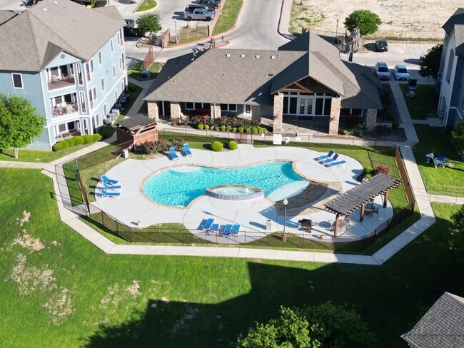 Pool Drone View