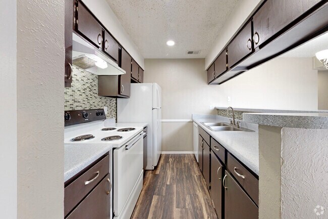 2BR, 2.5BA - 1,262SF - Kitchen