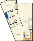 2BR/1BA