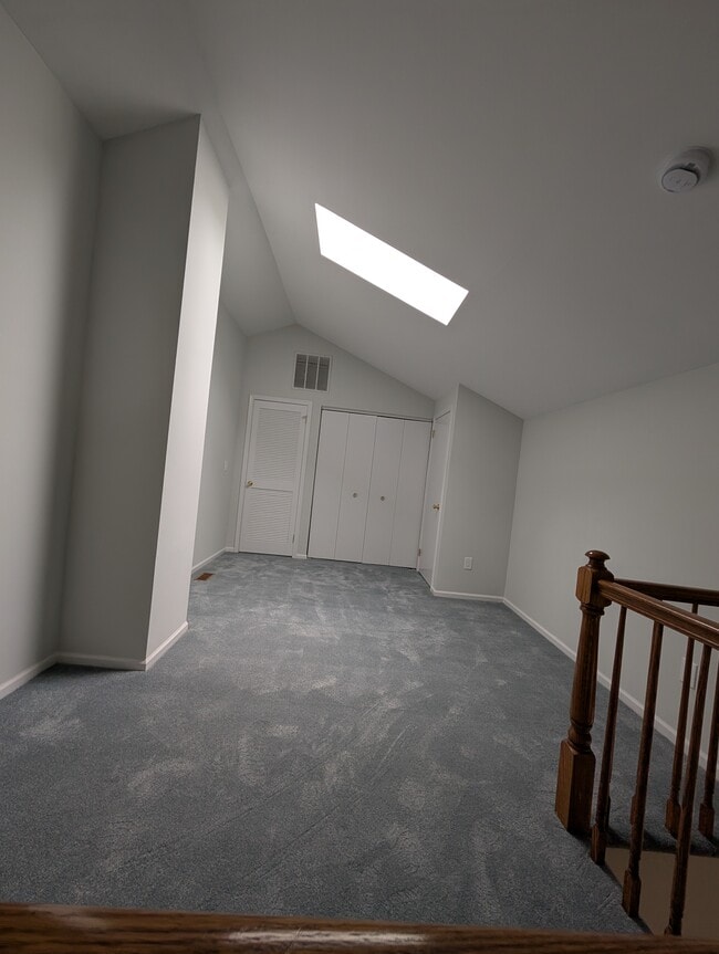 Loft with new carpet