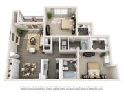 2 dormitorios | 2 baños | 110 metros cuadrados