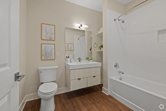 2BR, 2BA - 1,155SF - Bathroom