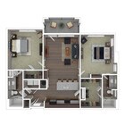 B1 3D Floor Plan
