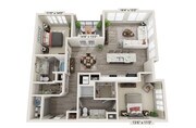 C4 floor plan Vista at Southwinds