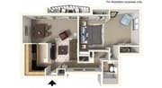 1 bd / 1 ba