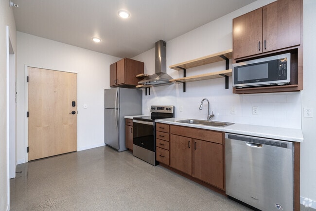 Studio - 432SF - Kitchen - Vanné