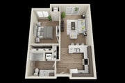 555 sq.ft., 626 sq.ft and 648 sq.ft.