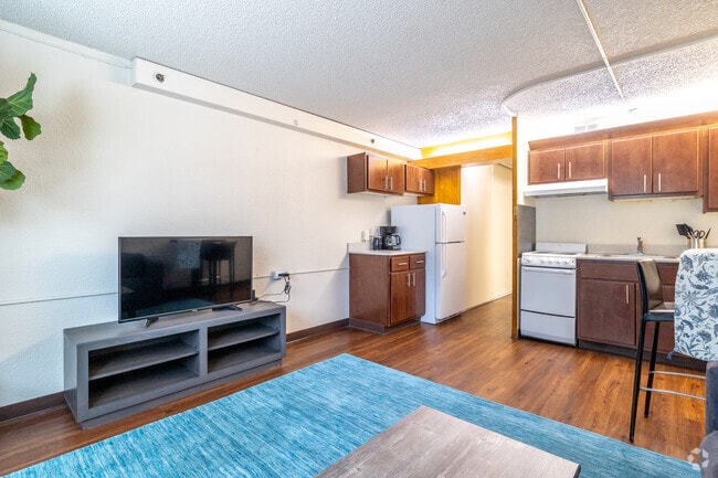 1 BR, 1 BA 250 SQF - Living Room