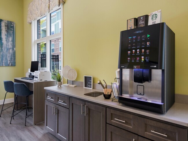 Complimentary Starbucks Coffee Bar
