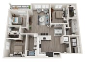 C2.0 floor plan The Artreaux
