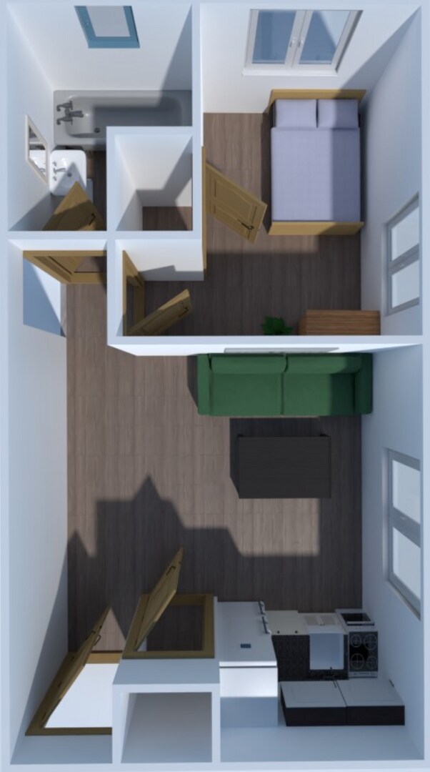 Photo - Highland Park Apartments I Standard 1 Bedr... Unidad 1234 Seneca Avenue-2