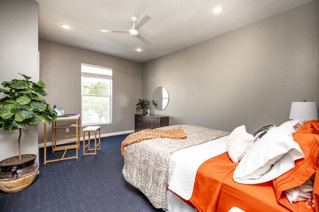 1BR, 1BA - A13/929 SF - Bedroom