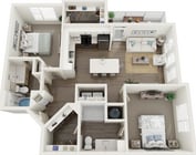 B1 floor plan Futura at Nona Cove
