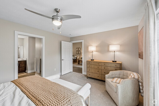 Lisbon 2BR, 2BA - 1,191SF - First Bedroom
