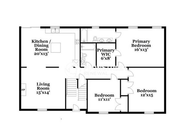 Photo - 4 Bedroom Pet-Friendly Home in Grain Valley, MO with Main Street Renewal