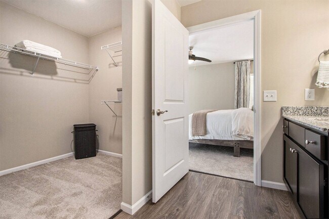 En-suite Closet in the Main Bedroom