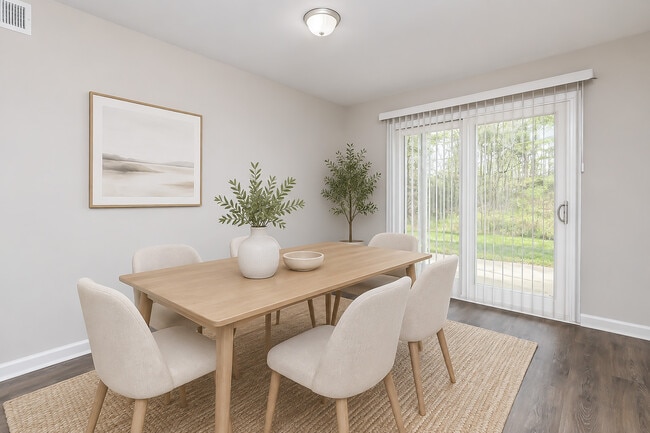 A welcoming dining space perfect for everyday meals and entertaining.