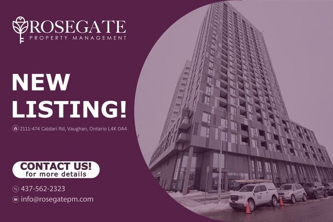 Building Photo - 1-Bedroom + Den Condo with Free Internet & Balcony in Vaughan Unit 2111