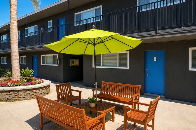A great gathering place to catch some rays!
