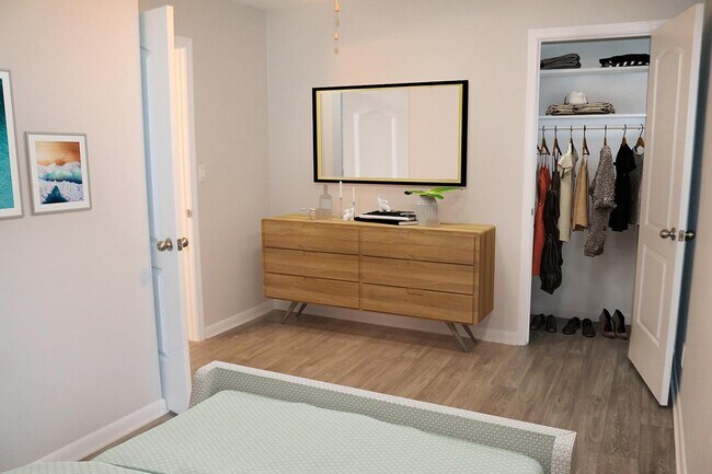 THE TWO BEDROOM FLOOR PLAN AT ALDER TERRACE IN MURFREESBORO, TN