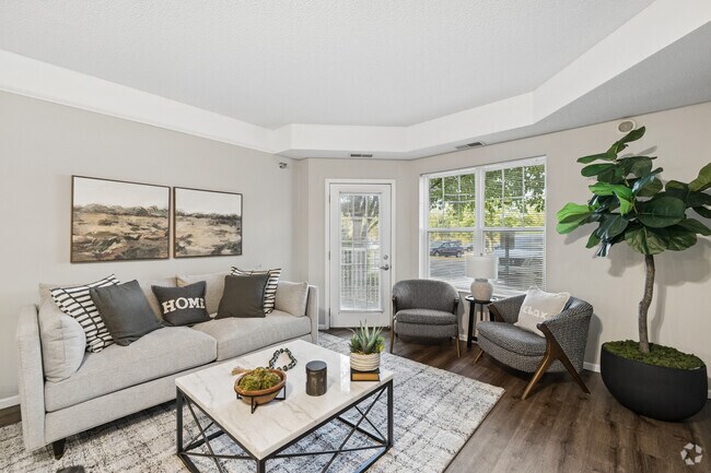 2BR, 2BA - 1,235SF - Living Room
